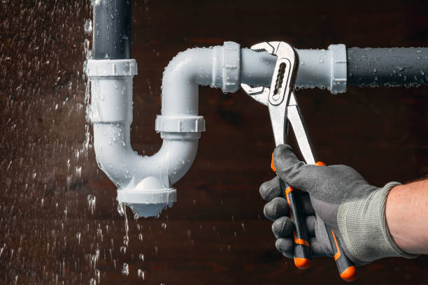 Professional Sewer Line Repair technician working in Maywood, NJ